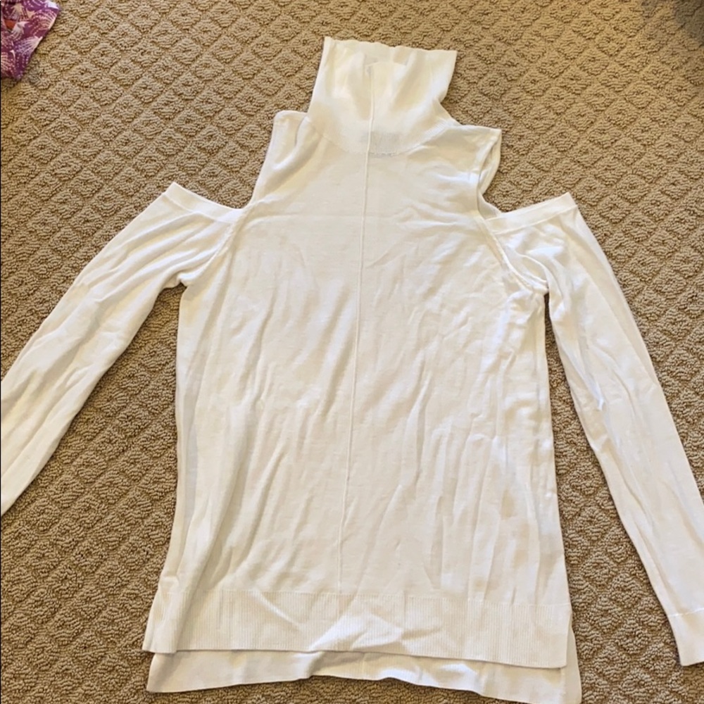 Cream turtle neck